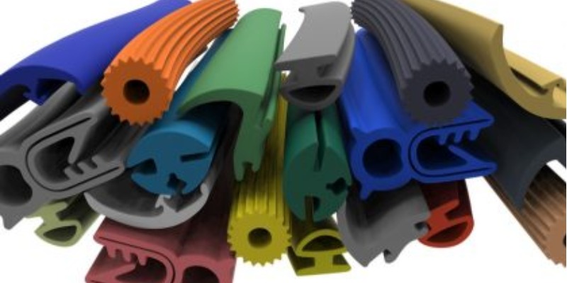 Granuli in PVC riciclato per profili e guarnizioni colorate