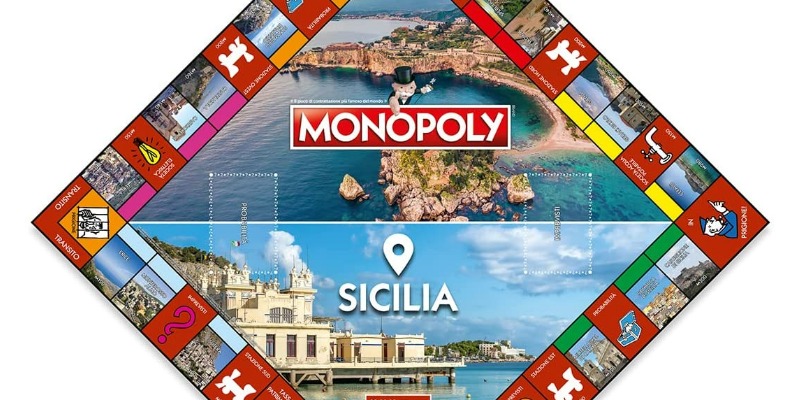 Marco Arezio - Consulente materie plastiche -  Monopoly Sicilia. Gioco in scatola