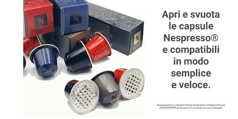 Marco Arezio - Consulente materie plastiche -  Svuota Capsule Nespresso 7