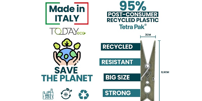 Marco Arezio - Consulente materie plastiche -  Mollette in plastica riciclata 6